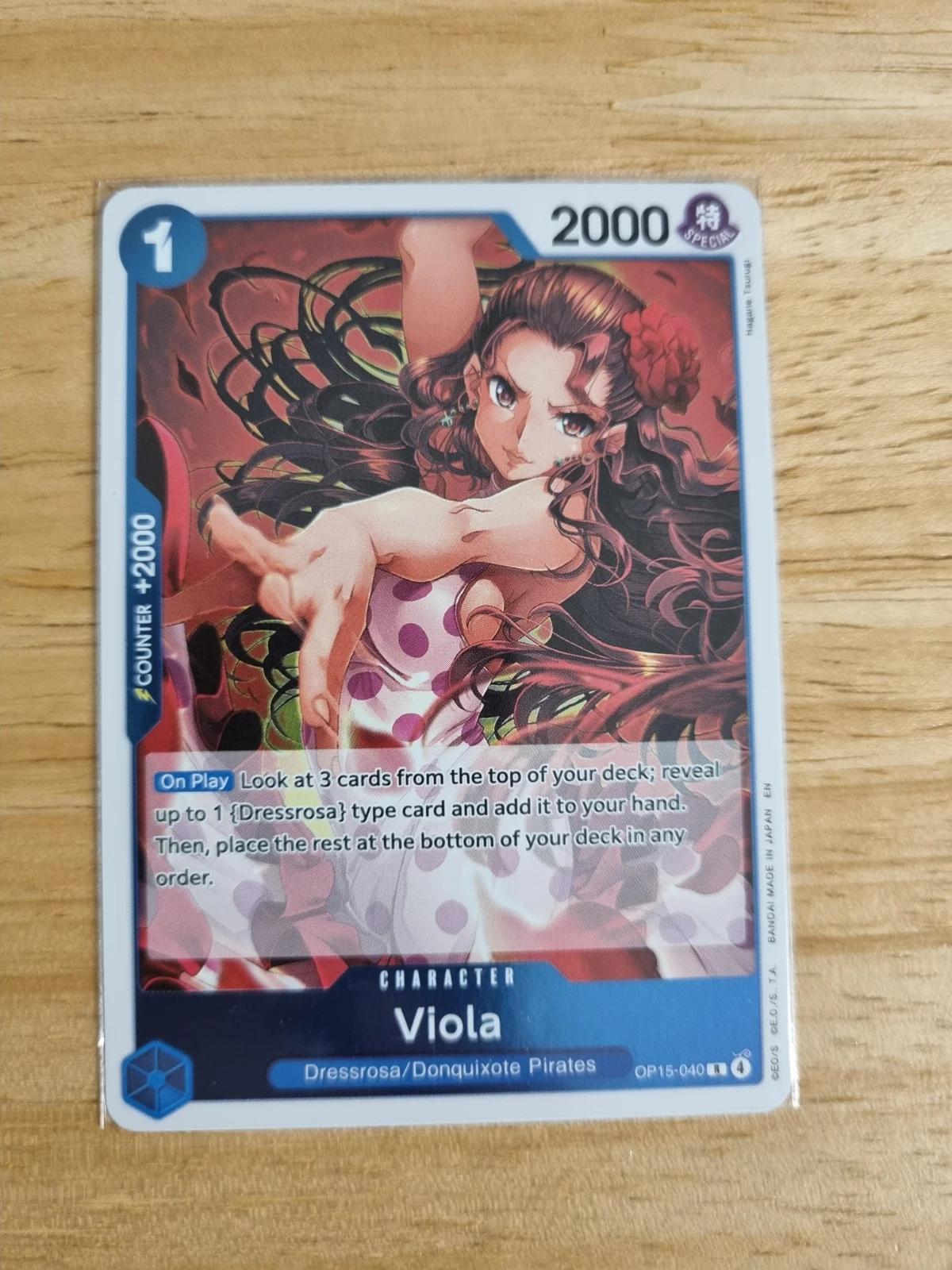 Carte Carte inconnue OP15-040 du set OP15 (langue FR) — One Piece TCG édité par Bandai