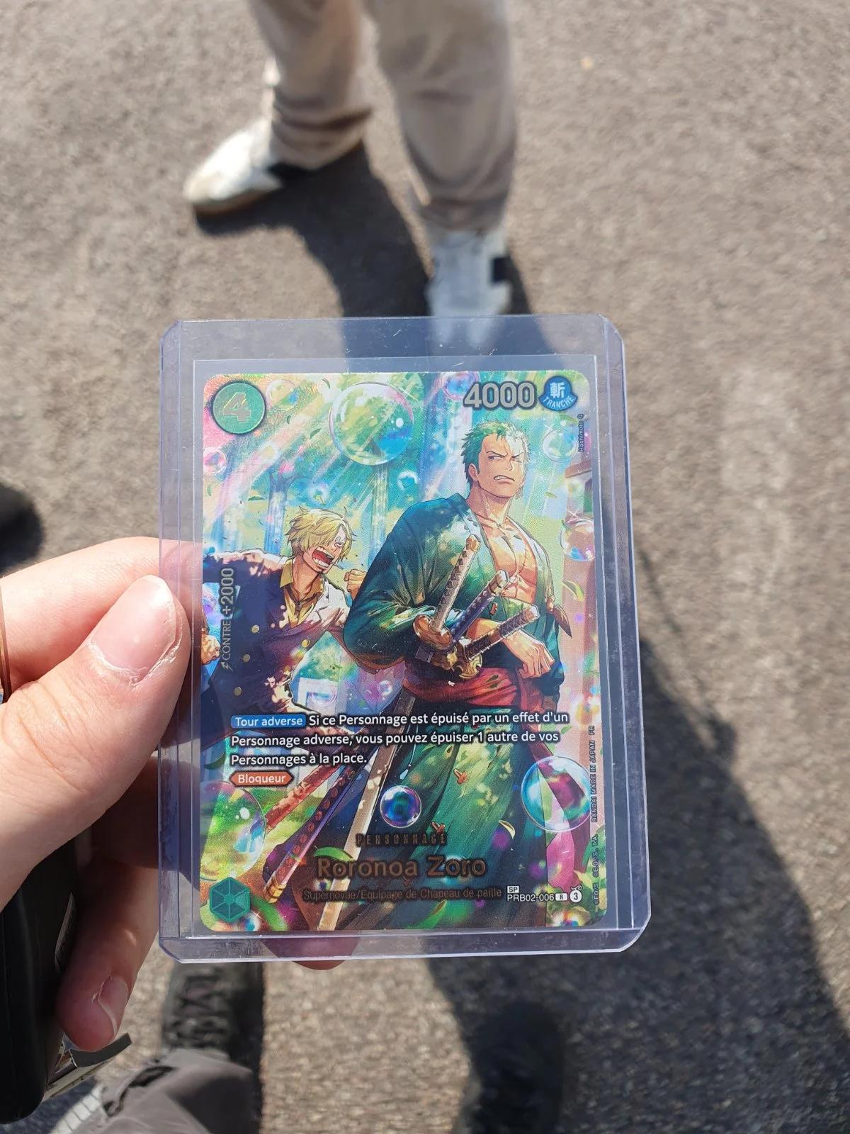 Carte Roronoa Zoro PRB02-006_p2 Special OP14-EB04 — One Piece TCG FR (Bandai)