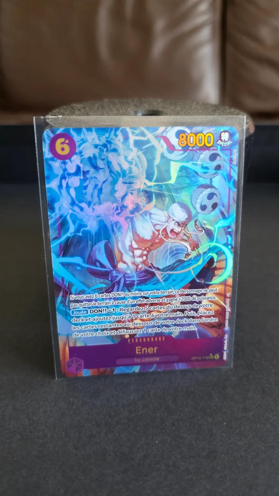 Carte Enel OP15-118 SEC Alt OP15-118 (langue FR) — One Piece TCG édité par Bandai