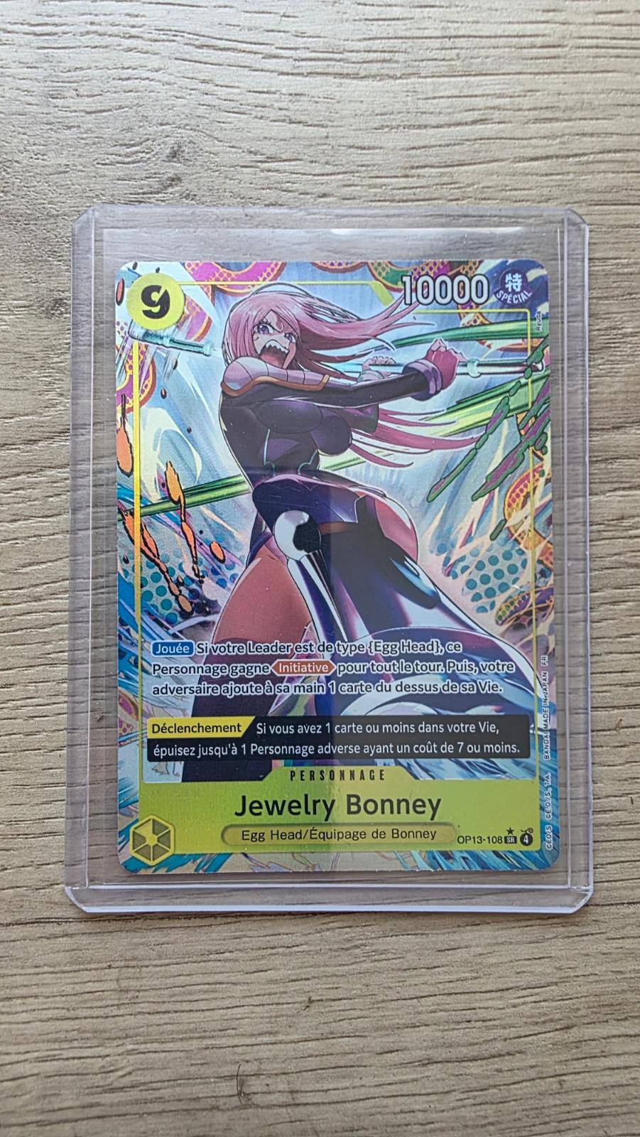 Carte JEWERLY BONNEY OP13-108 du set OP13 (langue FR) — One Piece TCG édité par Bandai